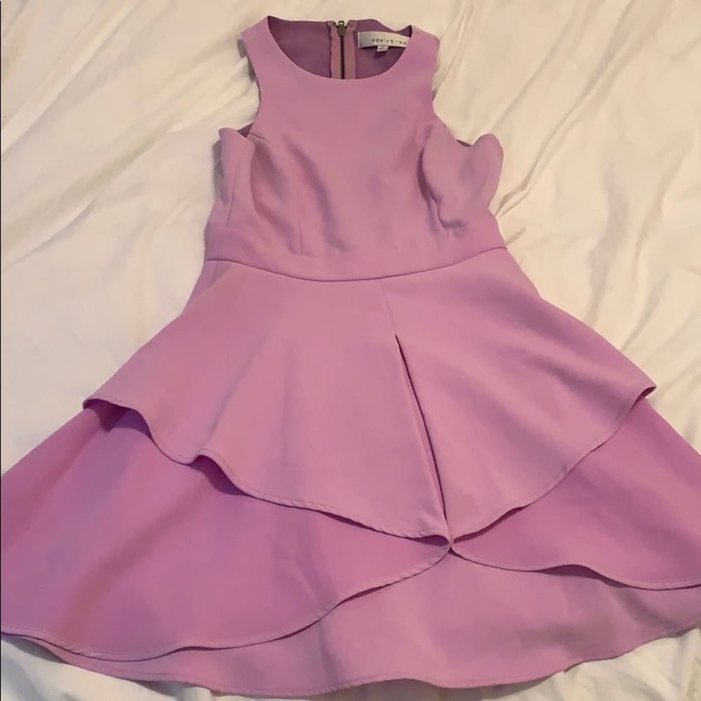 Light purple dress, great for weddings